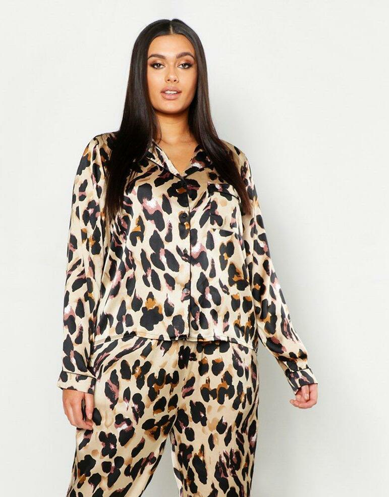 GÓRA OD PIŻAMY KOSZULA ANIMAL PRINT 