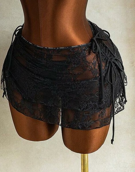 DÓŁ OD BIKINI SPÓDNIca KORONKA