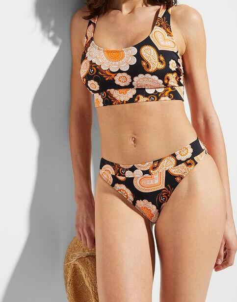 KOMPLET BIKINI Z WZOREM 
