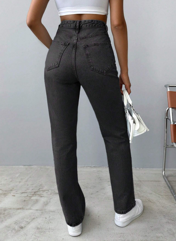 SPODNIE JEANS WYSOKI STAN 