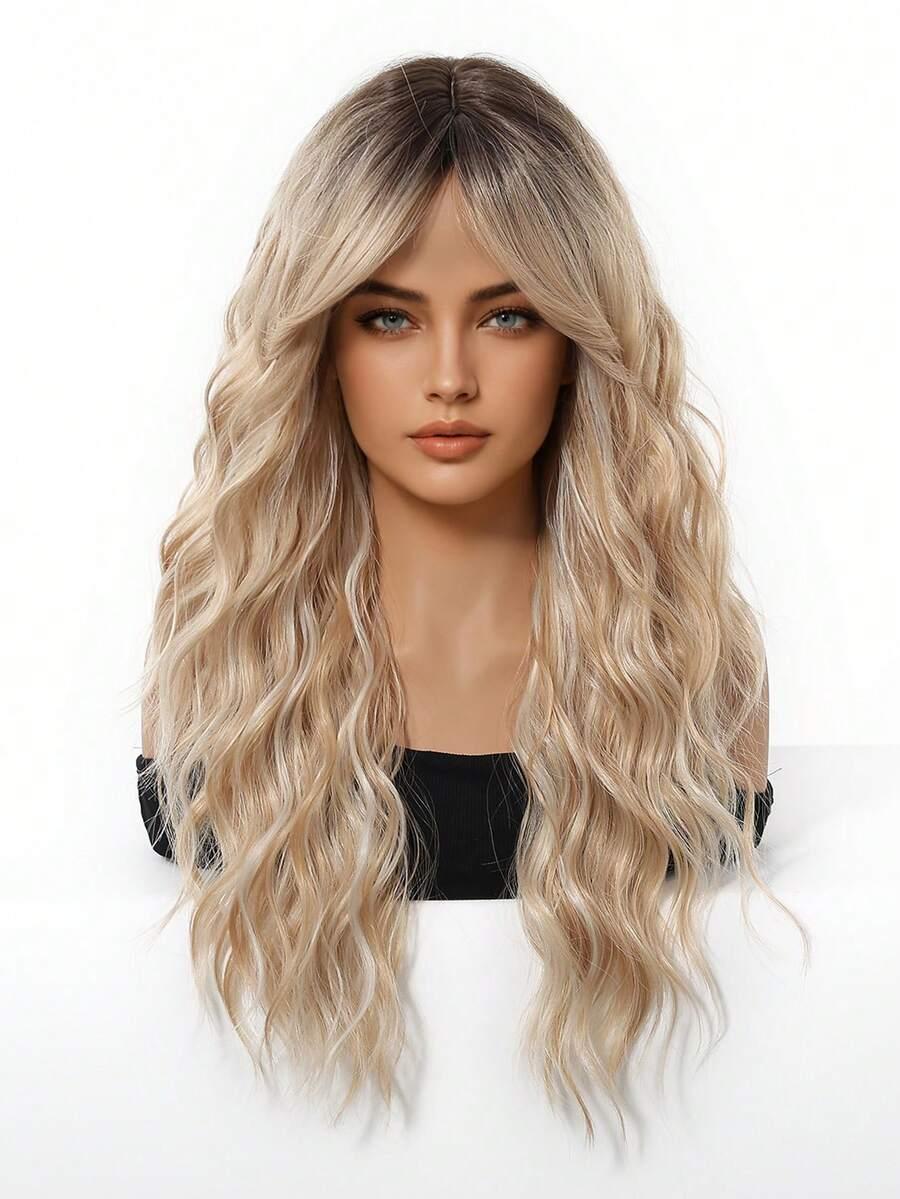 blond włosy peruka
