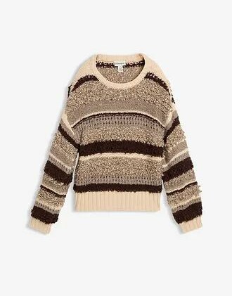 SWETER DAMSKI PLUS SIZE OKRĄGŁY DEKOLT
