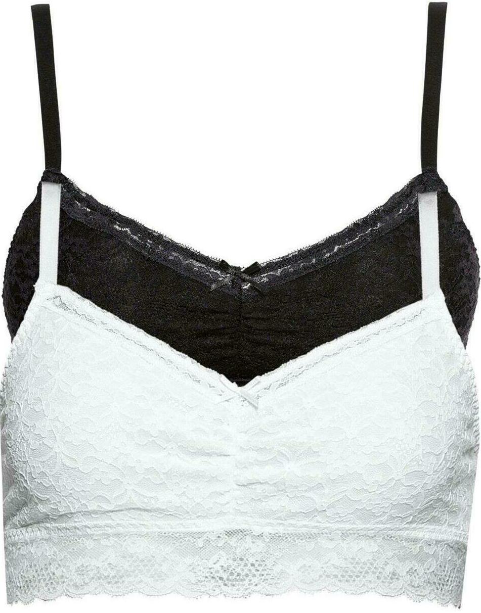MIĘKKI KORONKOWY BIUSTONOSZ 2-PACK