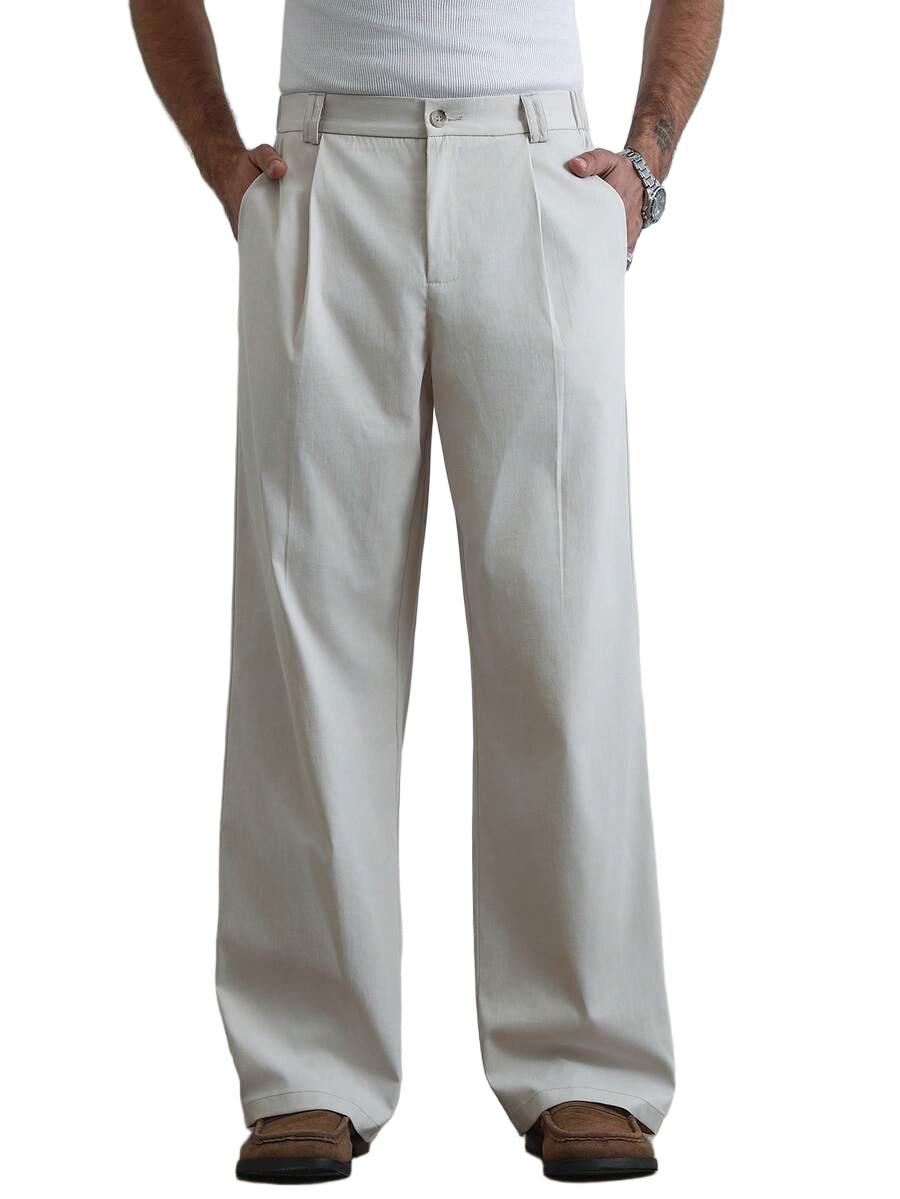 ELEGANCKIE SPODNIE MĘSKIE