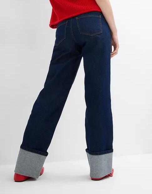 PROSTE JEANSY DAMSKIE