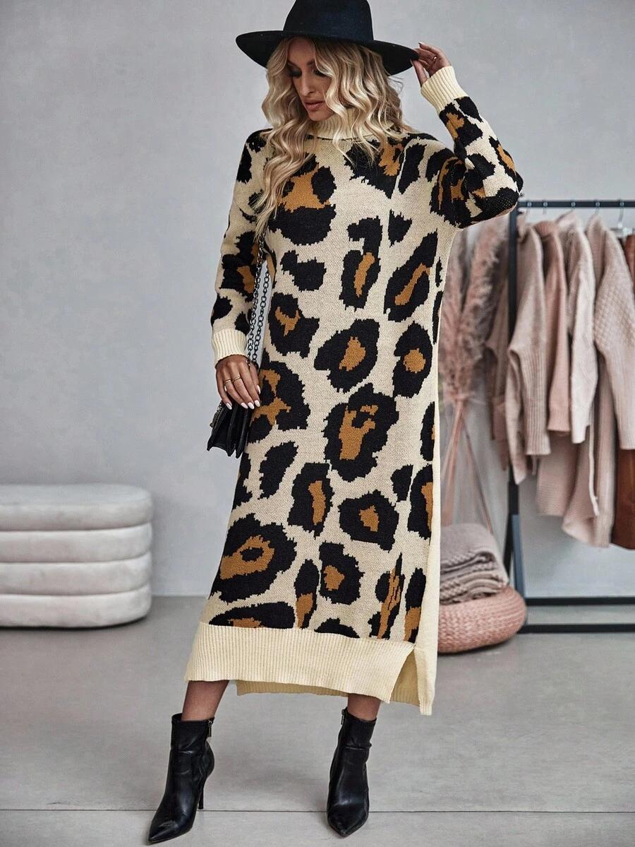 sukienka animal print