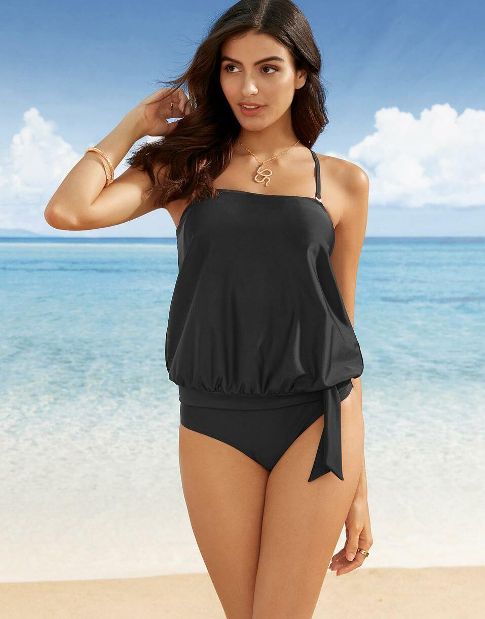 czarny dół od bikini 