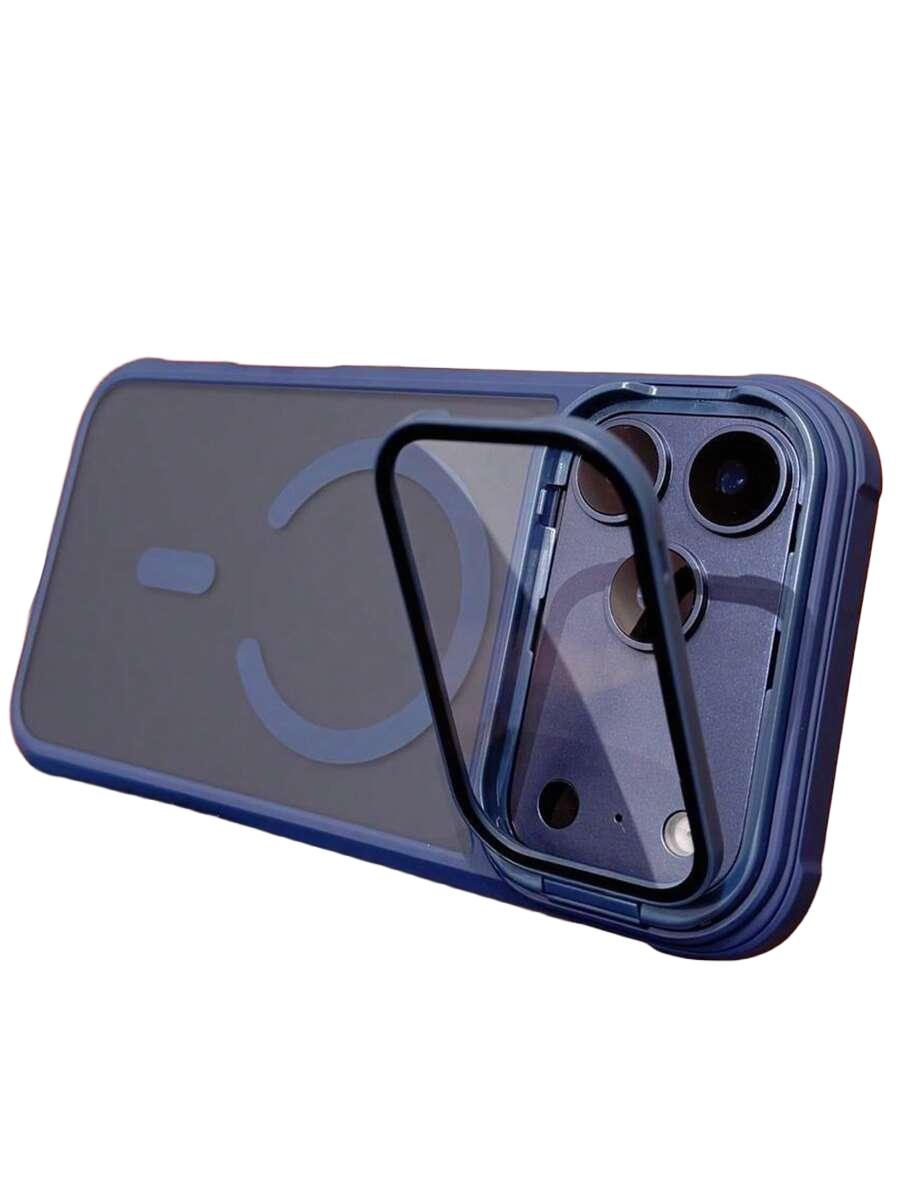granatowy case na telefon iphone 17 pro max