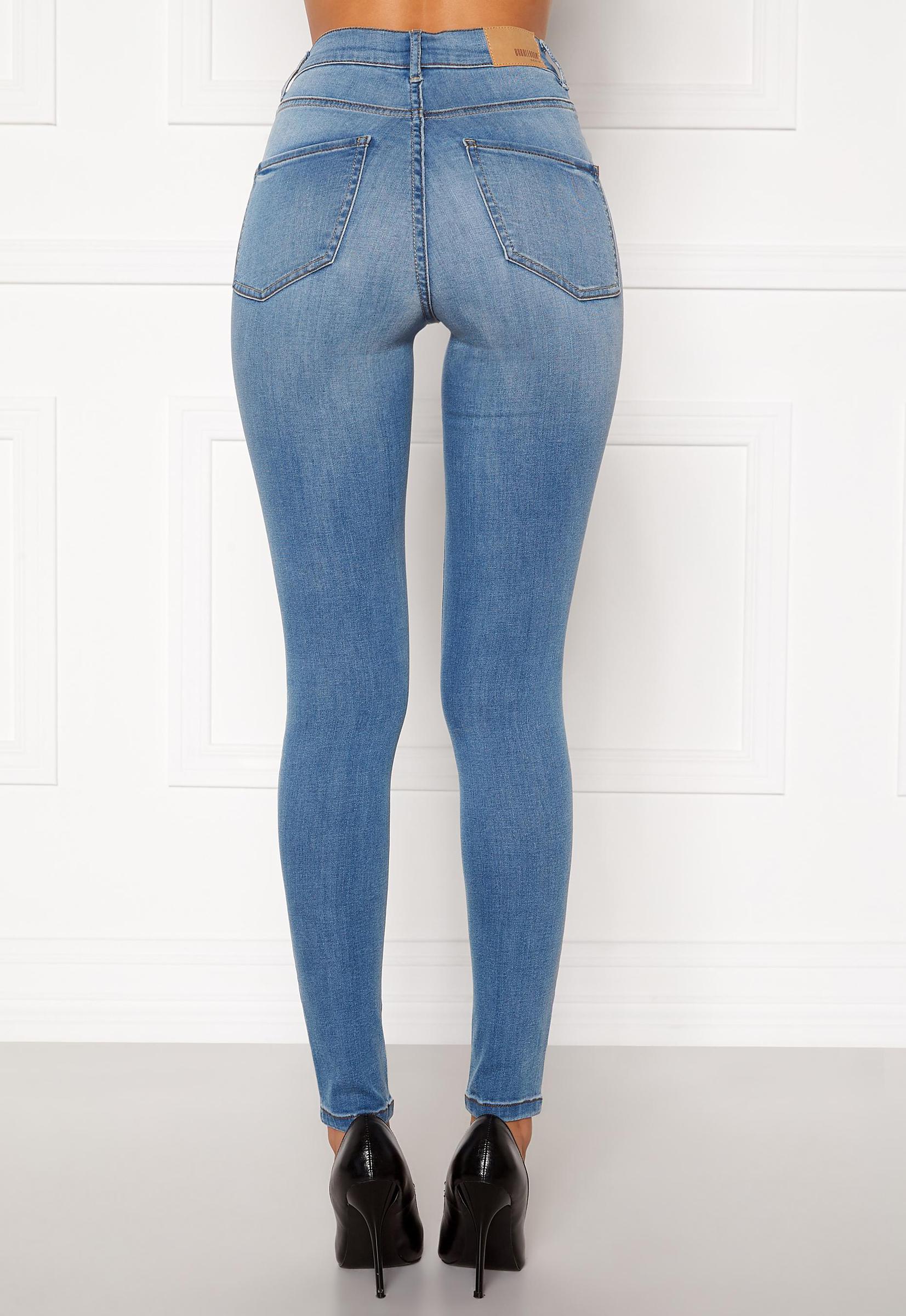 SPODNIE JEANS RURKI Superstretch zamek