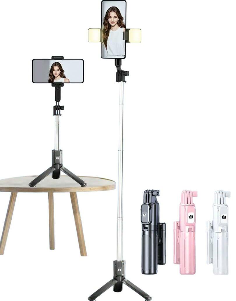 BIAŁY STATYW KIJEK DO SELFIE SELFIE STICK