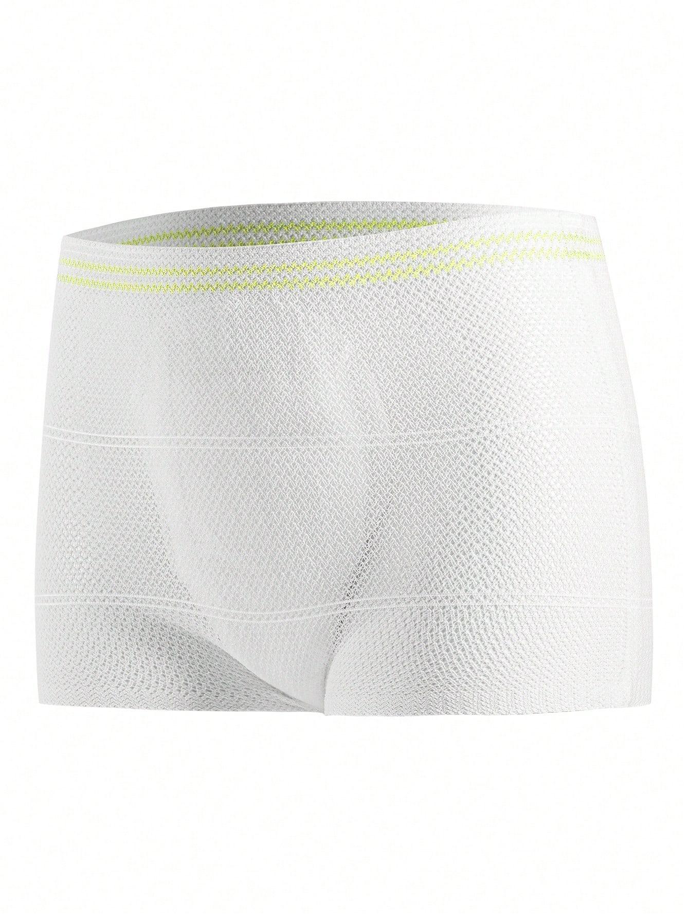 białe majtki poporodowe 6-pack