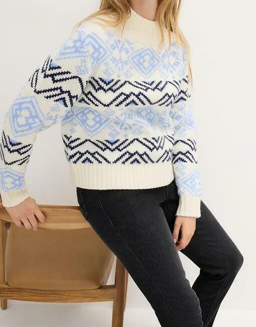 SWETER W NORWESKI WZÓR