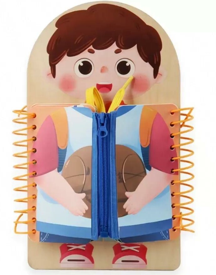 KSIĄŻECZKA MANIPULACYJNA SENSORYCZNA
