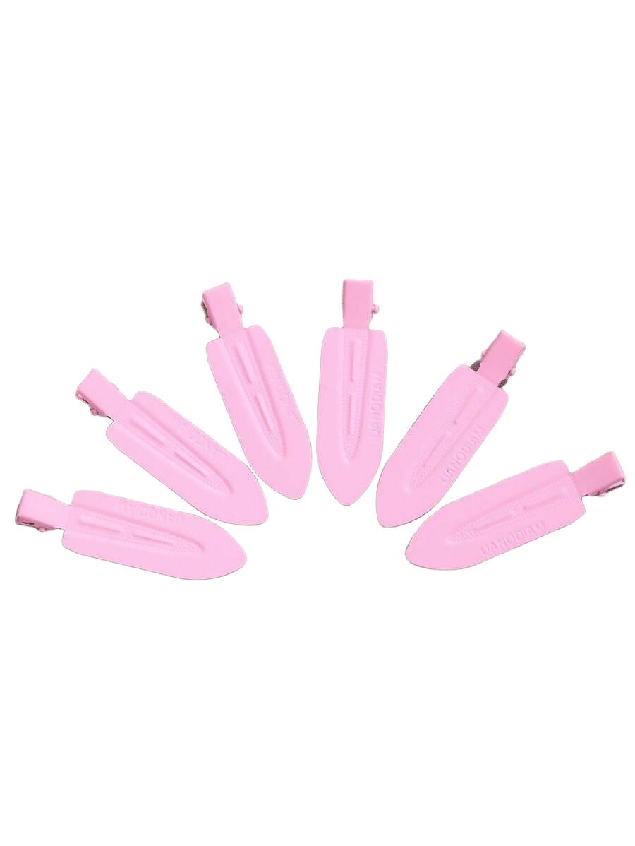 różowa spinka do włosów 4-pack