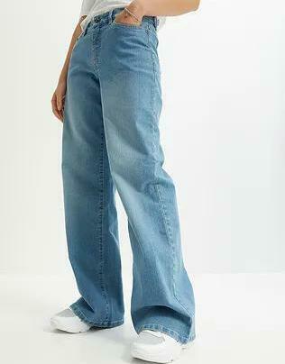 NIEBIESKIE SPODNIE JEANS