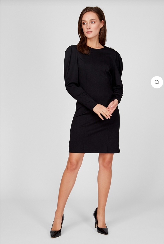 CZARNA MINI SUKIENKA