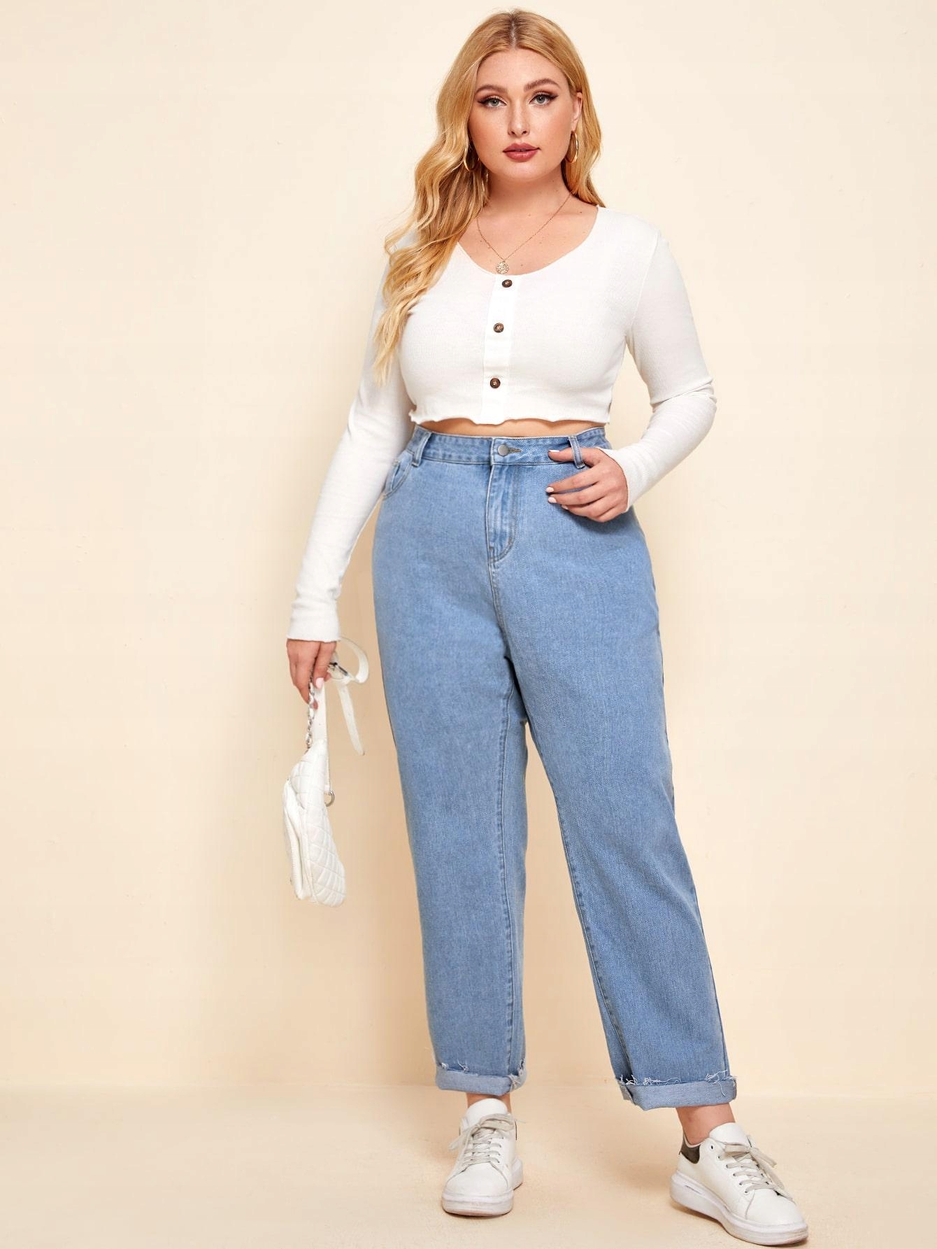 NIEBIESKIE SPODNIE JEANS