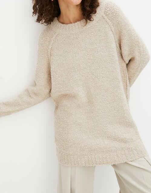 SWETER Z DZIANINY BARANKA