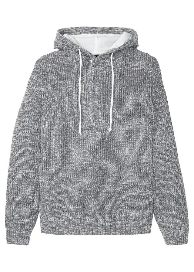 SWETER Z KAPTUREM