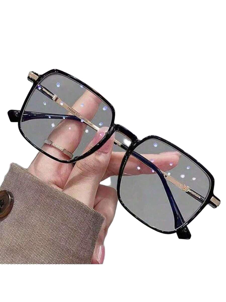 czarne okulary zerówki