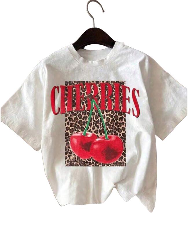 T-SHIRT DAMSKI Z NADRUKIEM