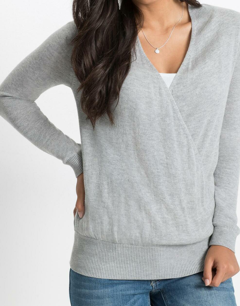 SWETER KOPERTOWY DAMSKI