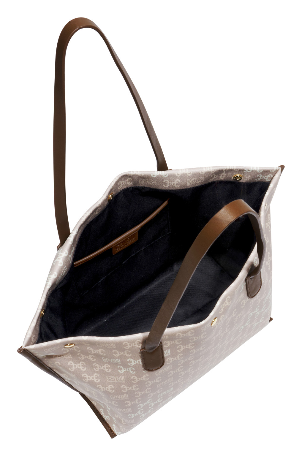 TOREBKA SHOPPER AZZURRA LOGO
