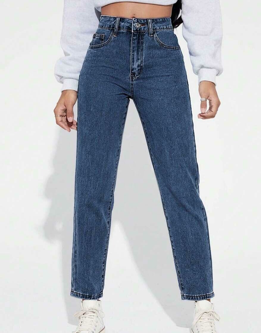 NIEBIESKIE SPODNIE JEANS
