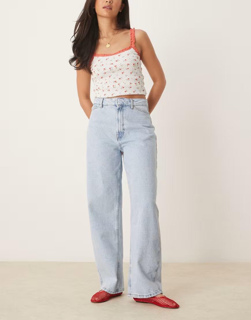 NIEBIESKIE SPODNIE JEANS