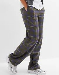 SPODNIE DAMSKIE CASUAL PROSTE PLUS SIZE BAWEŁNIANE DŁUGIE NOGAWKI