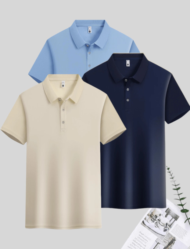 KOSZULKA POLO Z KRÓTKIM RĘKAWEM 3-PACK