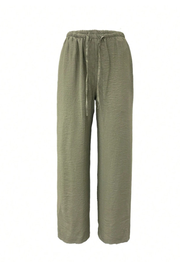 ZIELONE SPODNIE CASUAL 