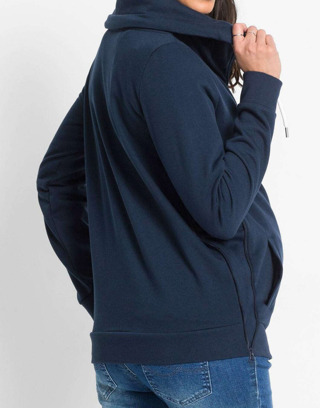 BLUZA ROZPINANA CIĄŻOWA Z WSTAWKĄ NIEMOWLĘCA