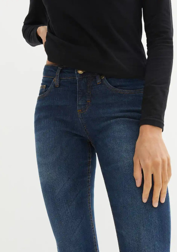 NIEBIESKIE SPODNIE JEANS