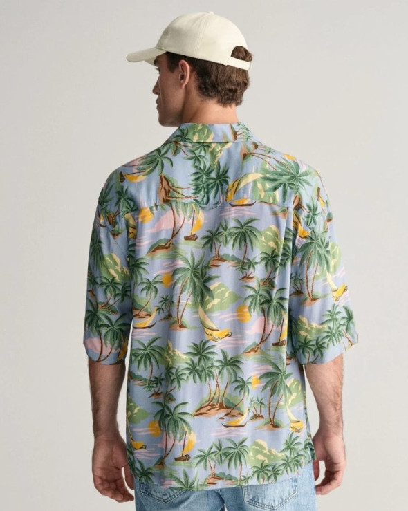 KOSZULA Z KRÓTKIM RĘKAWEM PRINT HAWAII