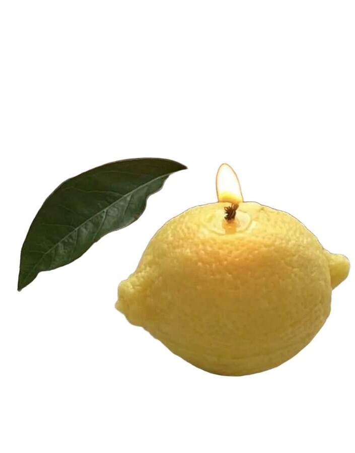 ŚWIECZKI W KSZTAŁCIE CYTRYNY 4-PACK