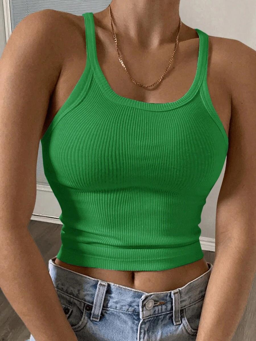 zielony top basic