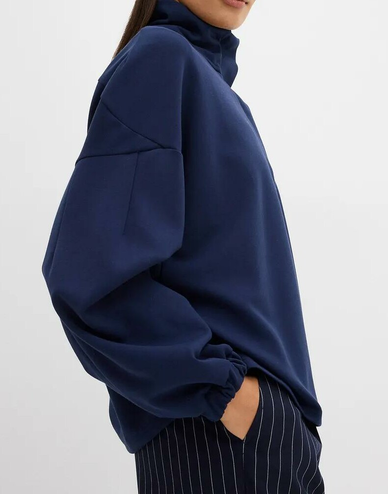 BLUZA DAMSKA REGULAR WKŁADANA PRZEZ GŁOWĘ