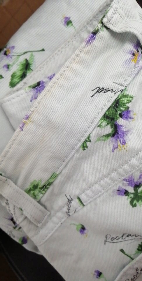 SPODNIE JEANS WZÓR 