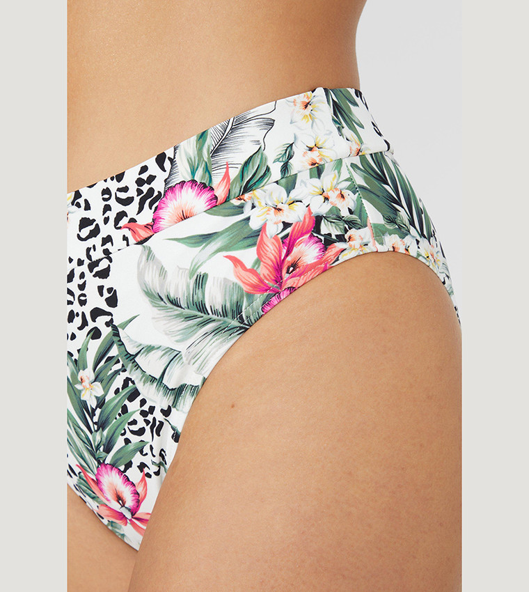 KLASYCZNY DÓŁ OD BIKINI PRINT