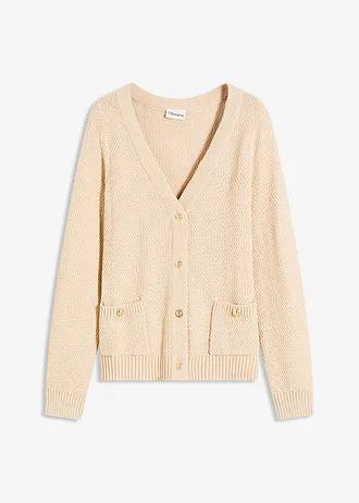 SWETER Z DZIANINY 