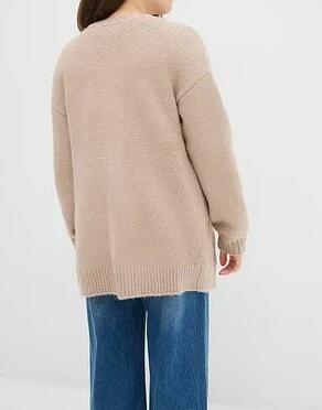SWETER ROZPINANY DZIEWCZĘCY