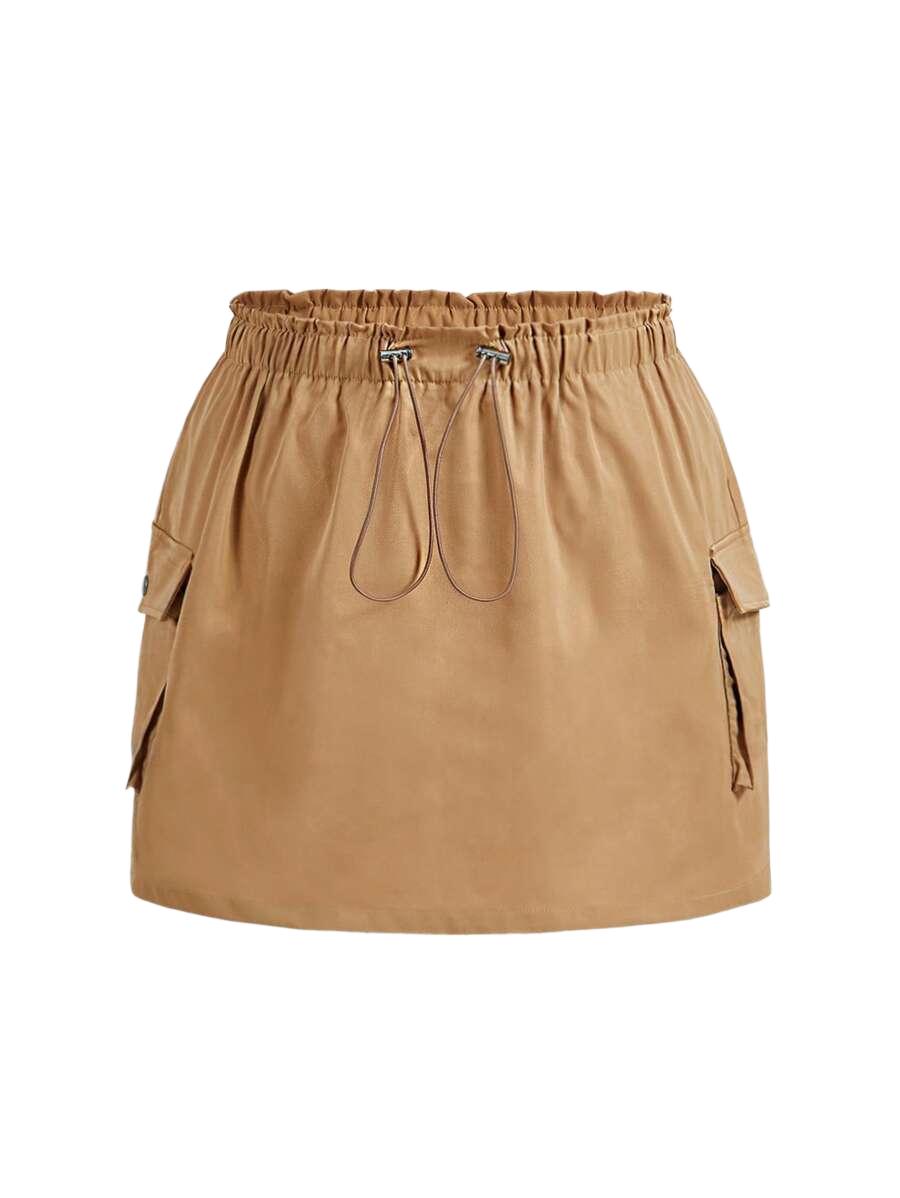 SPÓDNICA BOJÓWKA PLUS SIZE KRÓTKA