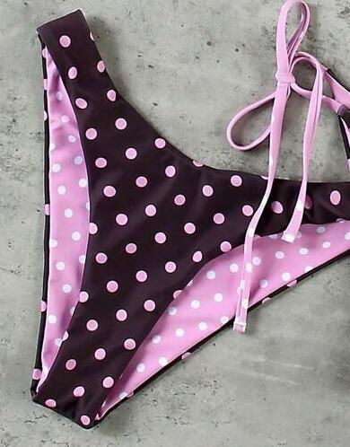 dół od BIKINI groszki