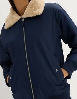 KURTKA DAMSKA PLUS SIZE DO BIODER Z ZAMKIEM