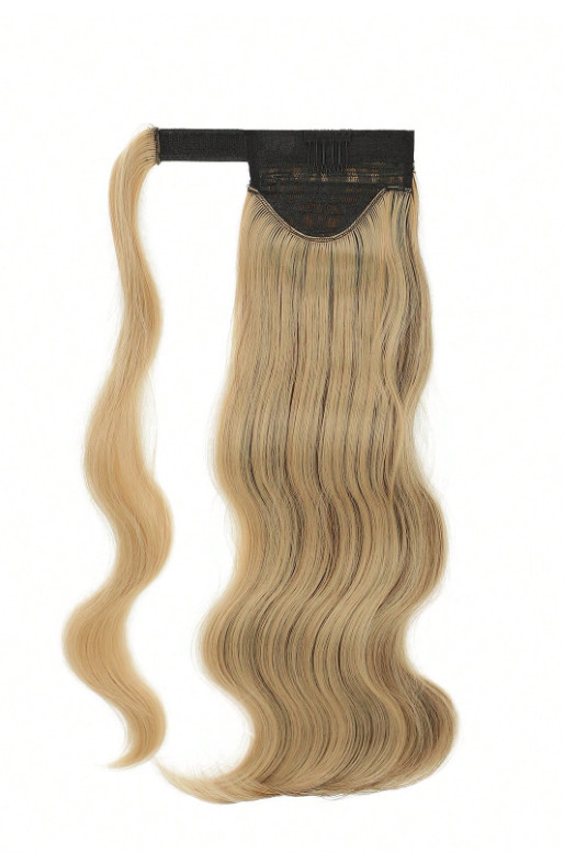 blond WŁOSY SYNTETYCZNE kucyk