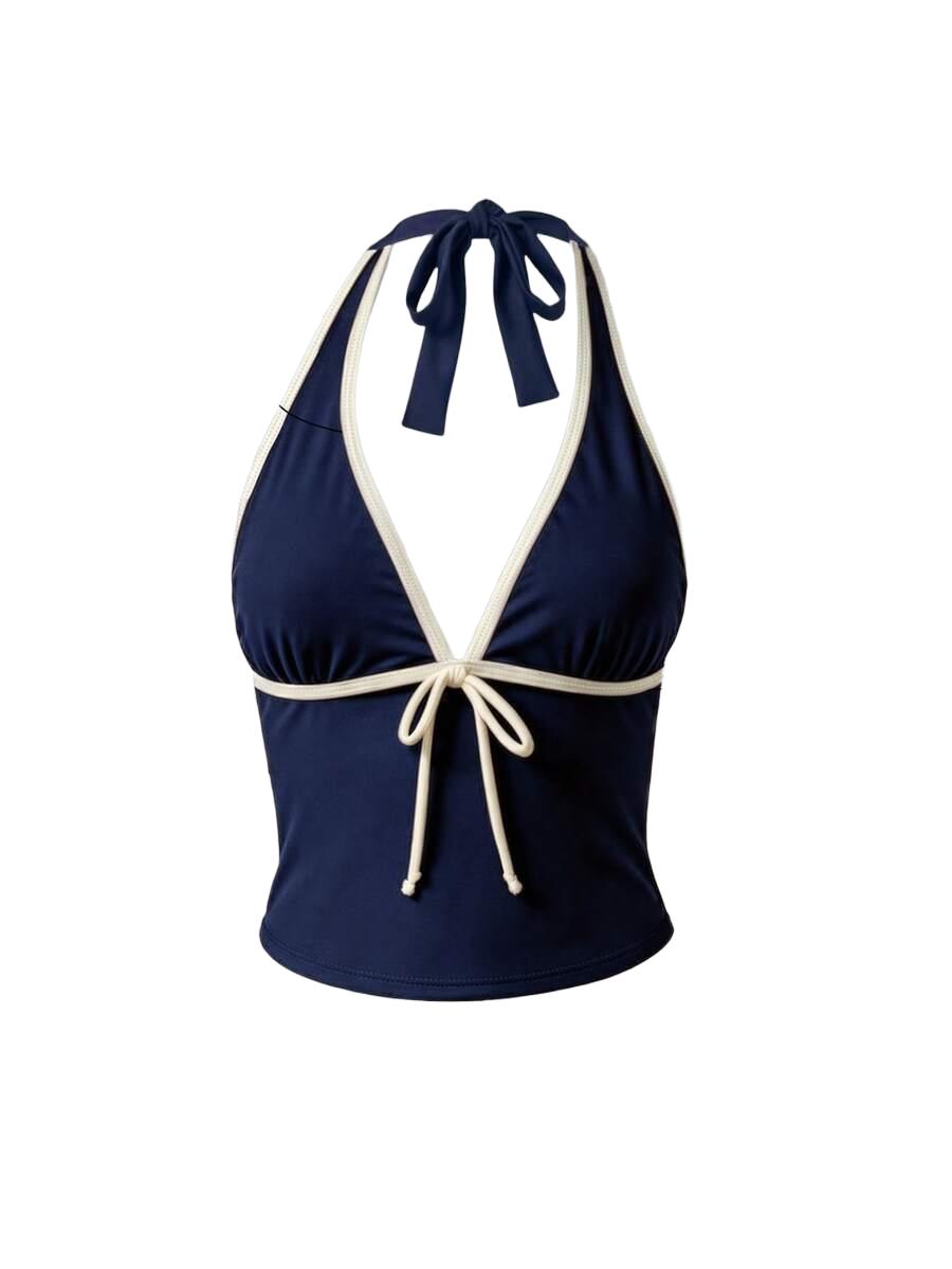 WIĄZANY TOP TANKINI