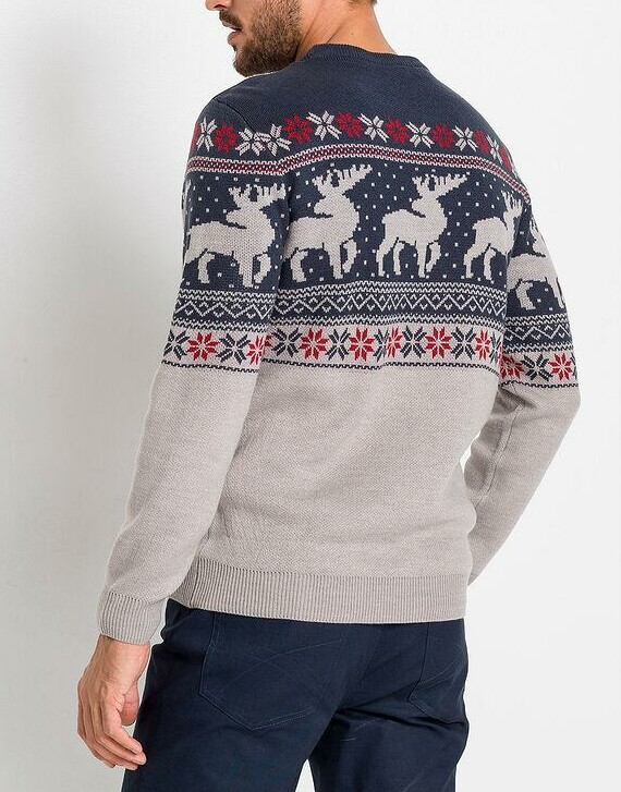 SWETER W NORWESKI WZÓR