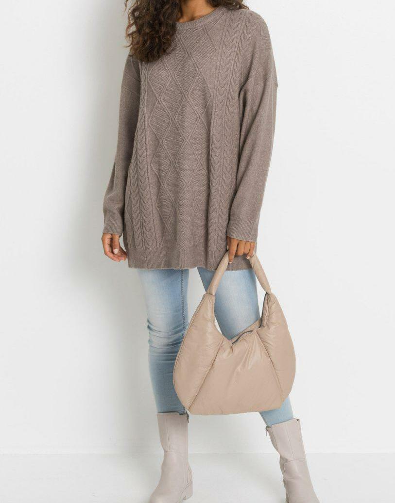 SWETER OVERSIZE DAMSKI 