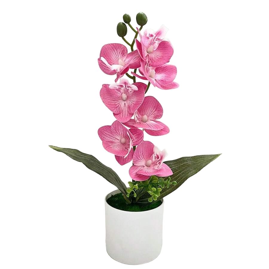 sztuczna różowa ORCHIDEA